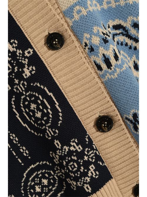 Cardigan over Baobab in filato jacquard WEEKEND MAX MARA | 2525346051600001